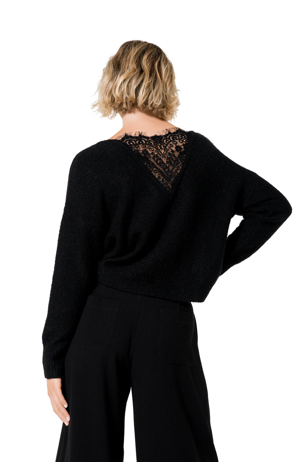 Pulls zwart Caroline Biss