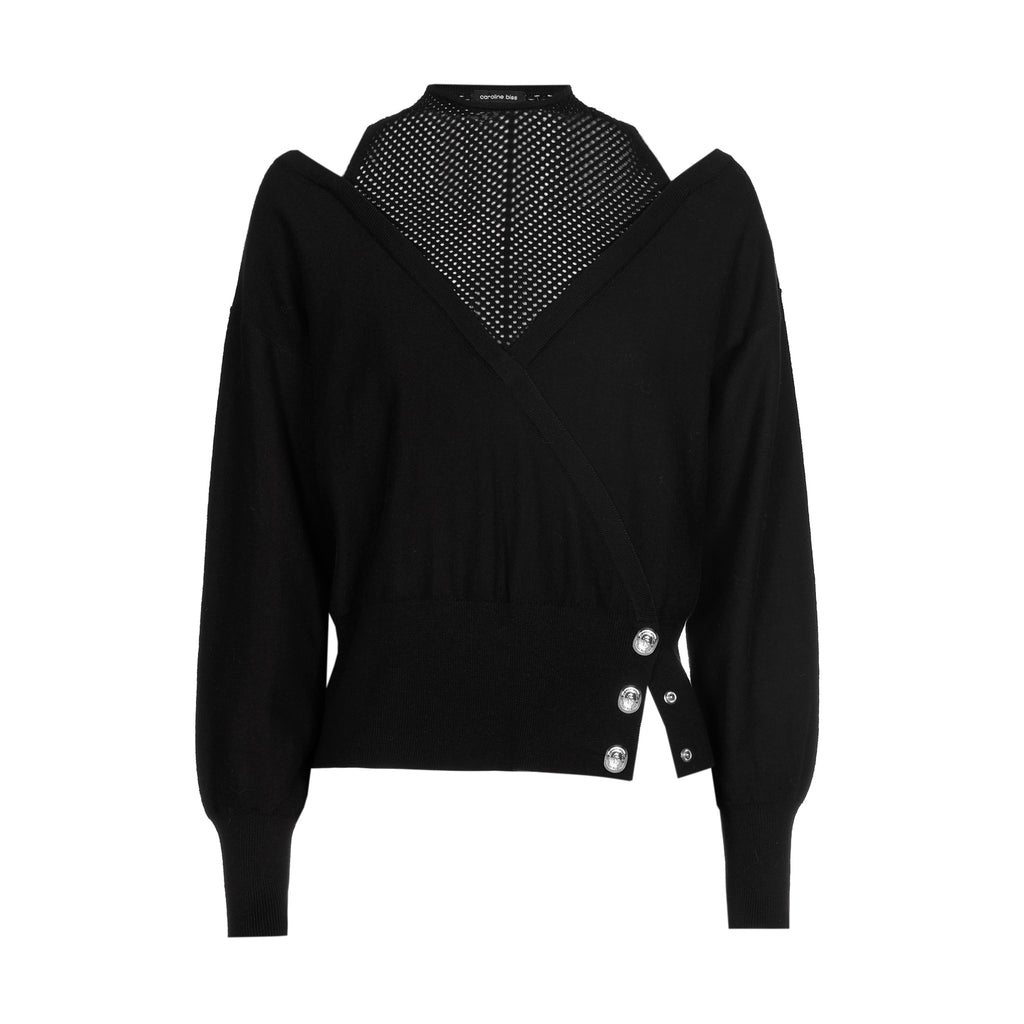 Pulls zwart Caroline Biss