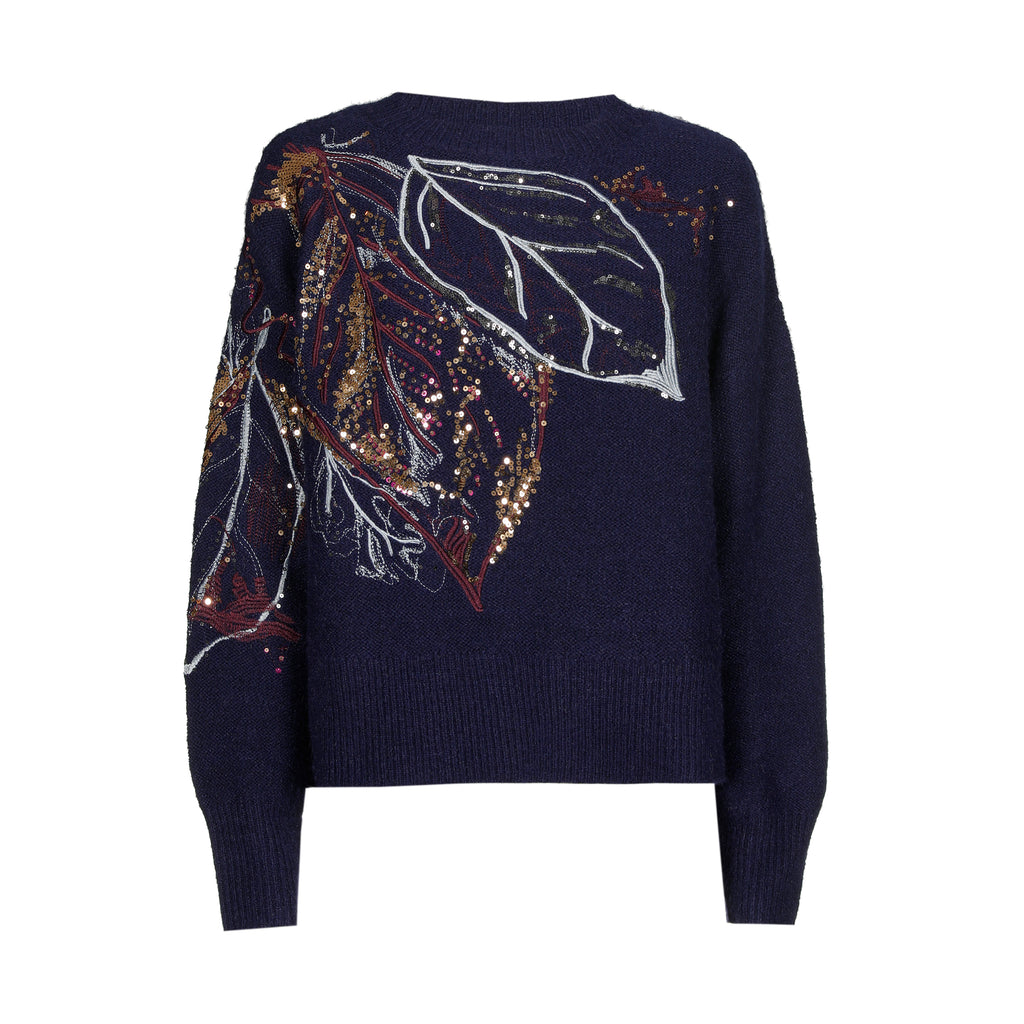Pulls blauw Caroline Biss