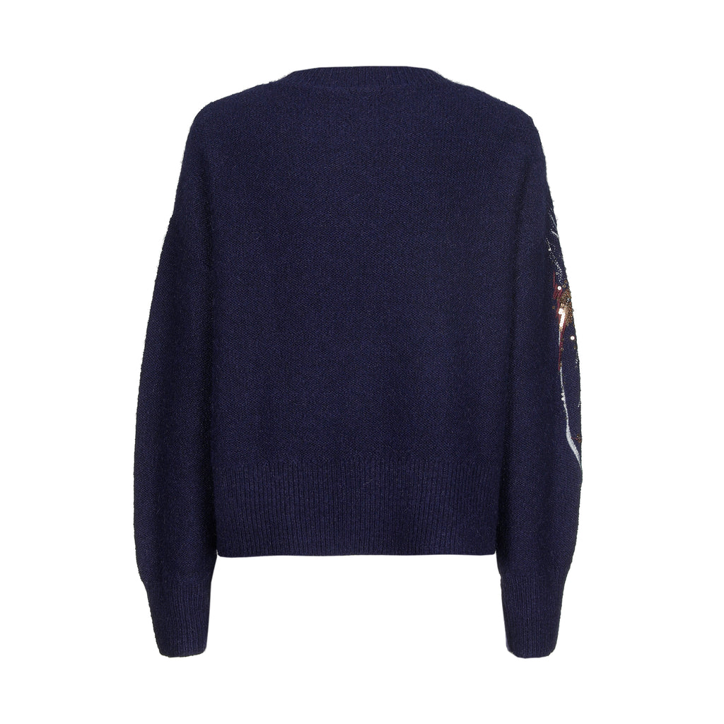 Pulls blauw Caroline Biss