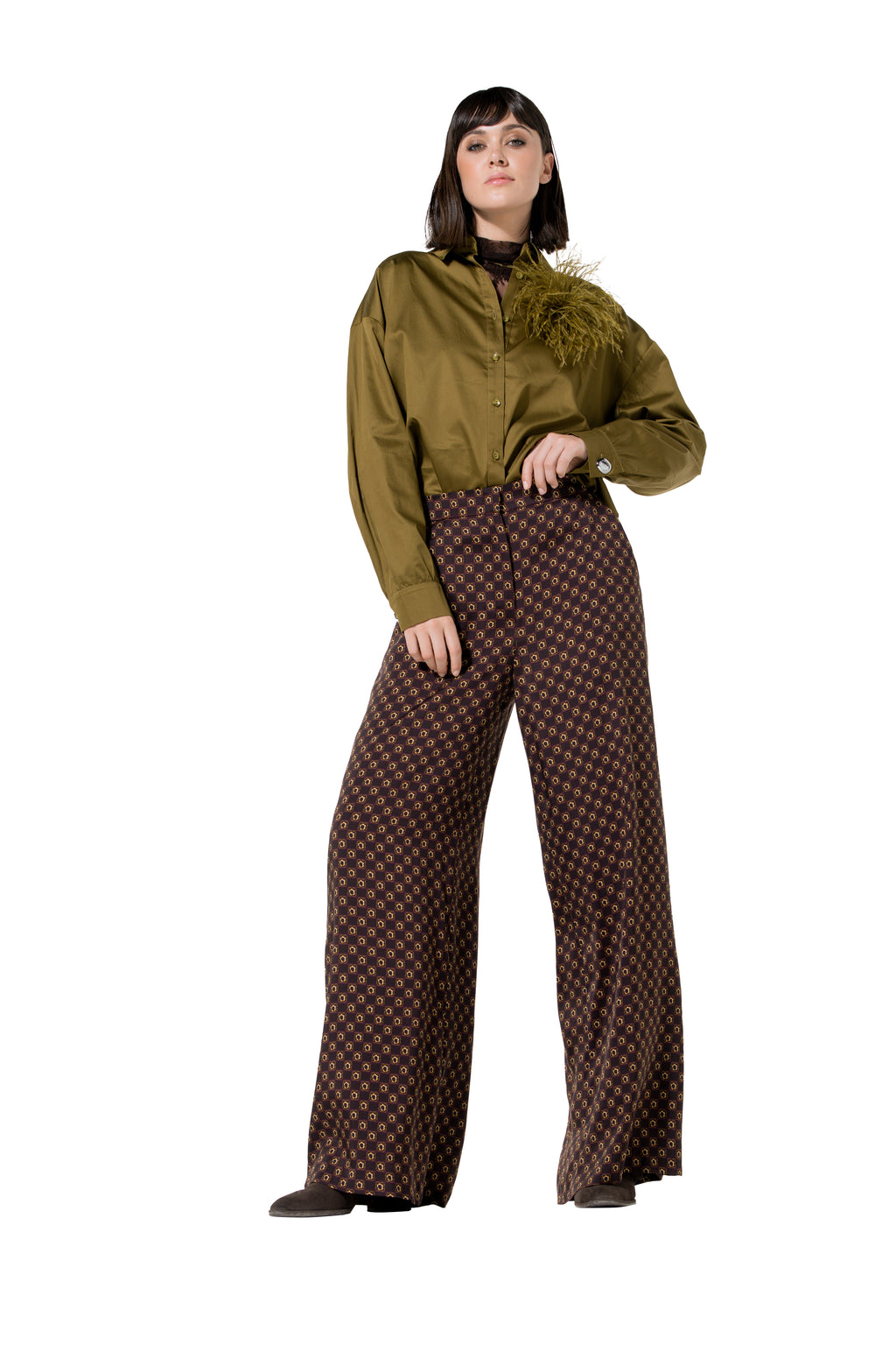 Tops groen Caroline Biss