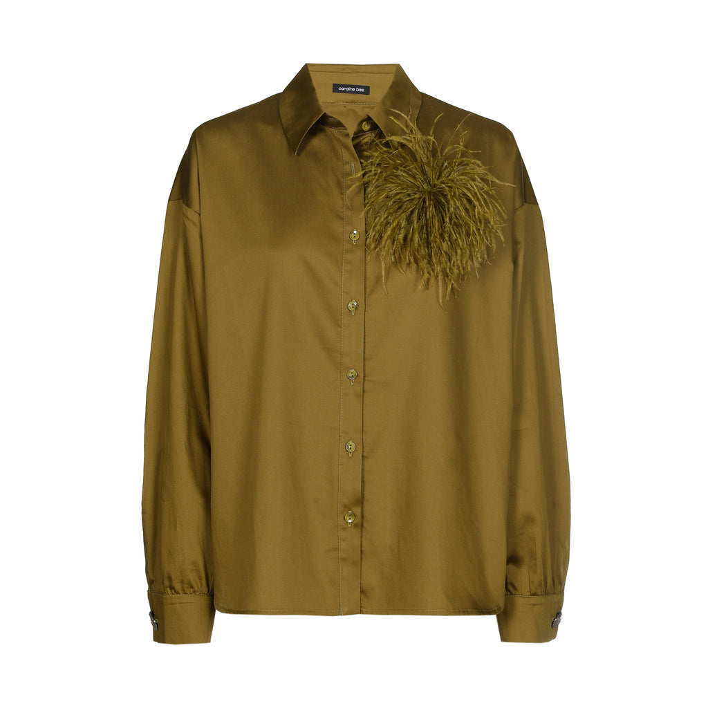 Tops groen Caroline Biss