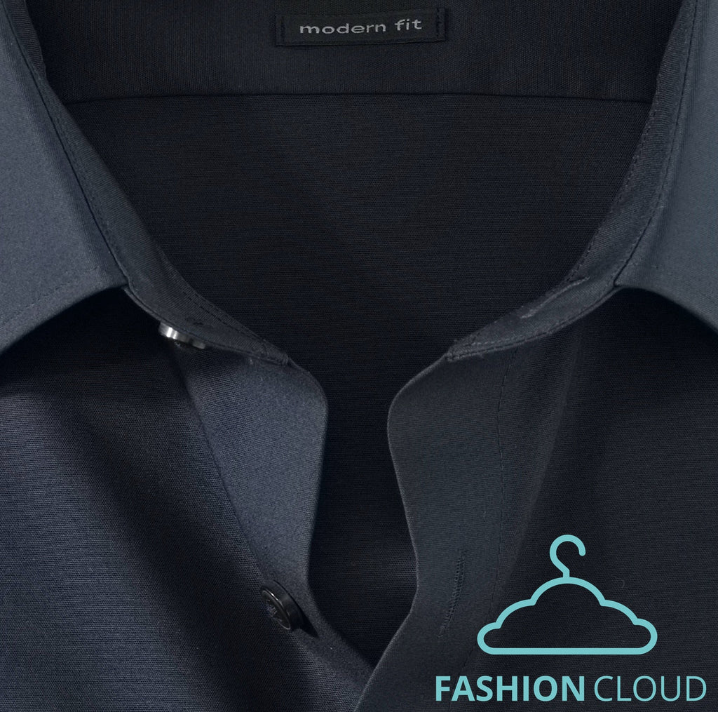 Hemden lange mouw navy OLYMP