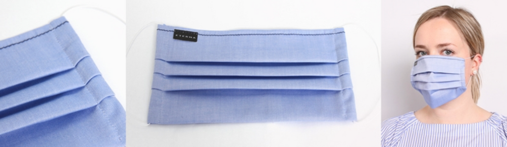 Mondmaskers blauw SKM