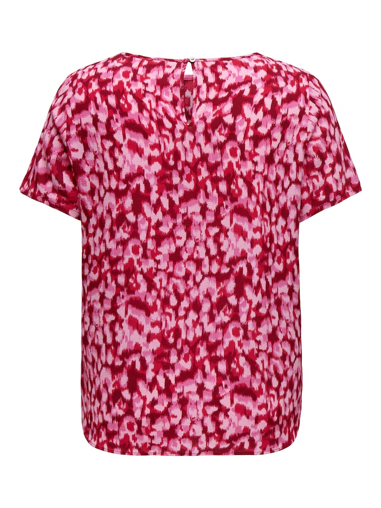 Blouses korte mouw rood ONLY Carmakoma