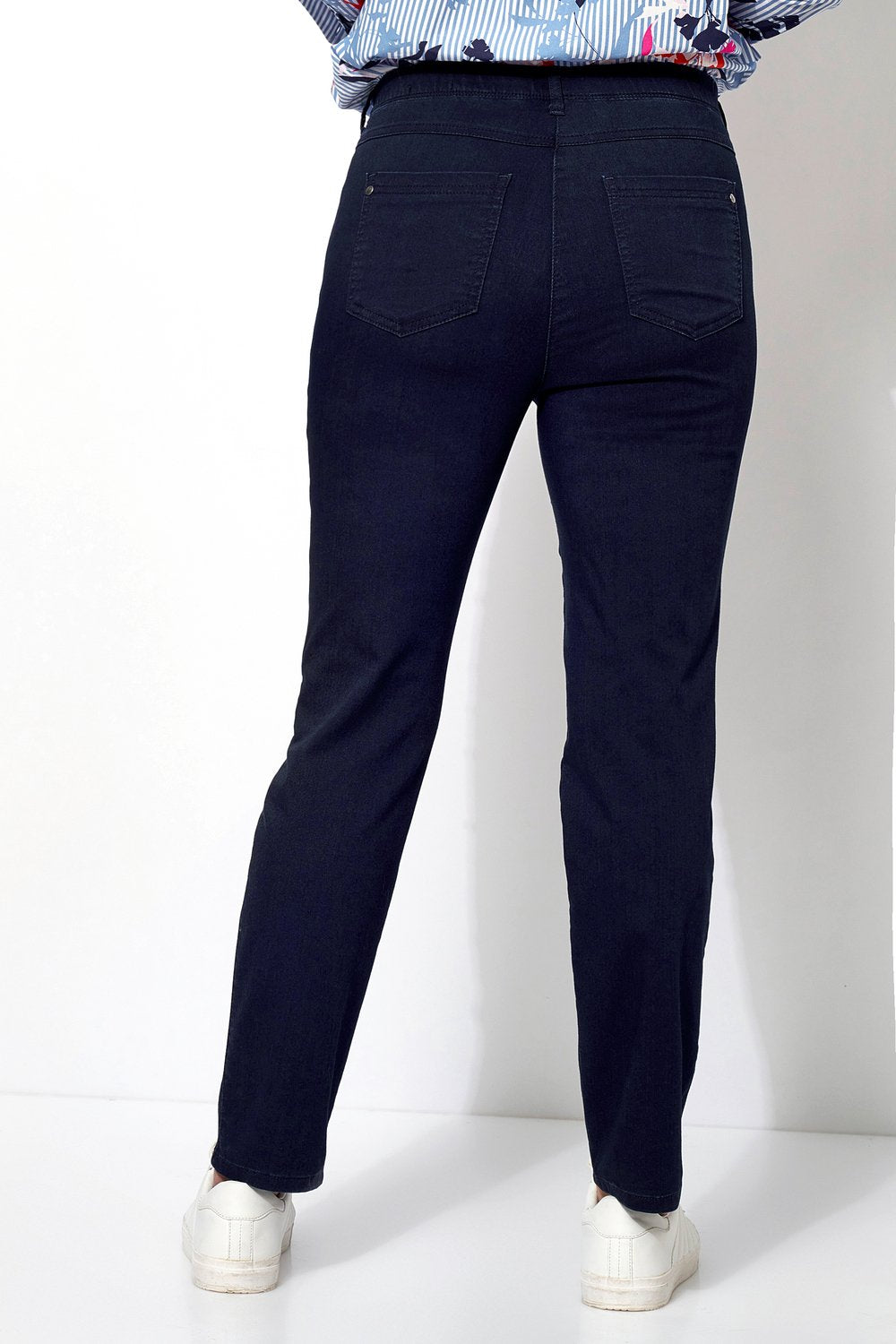 Enkelbroeken blauw TONI