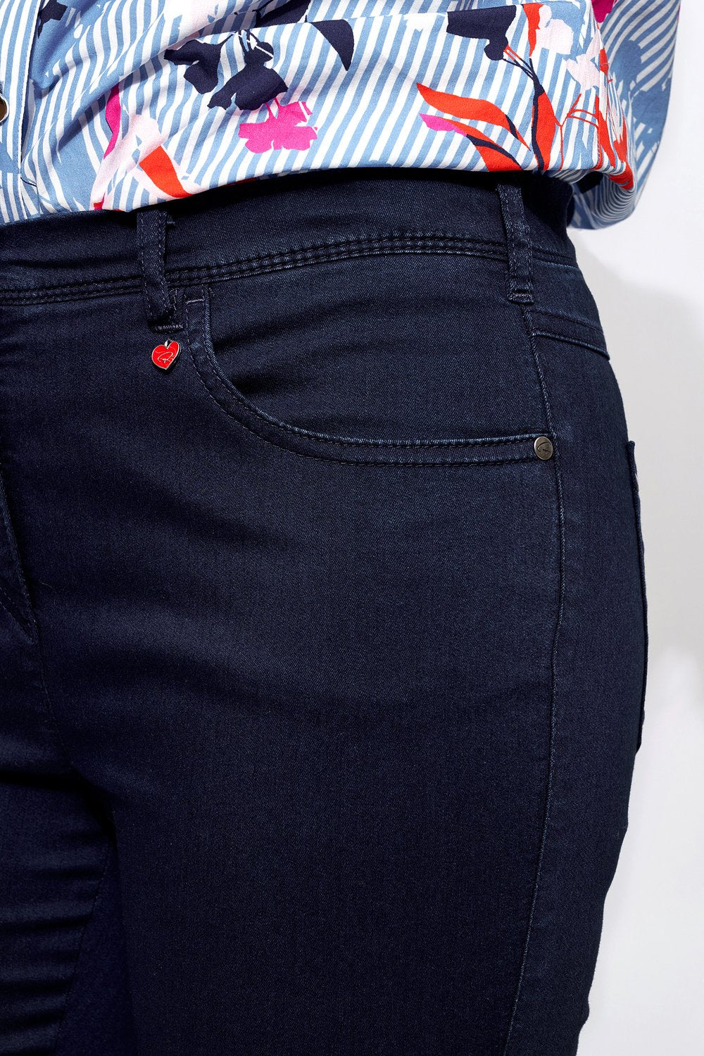 Enkelbroeken blauw TONI