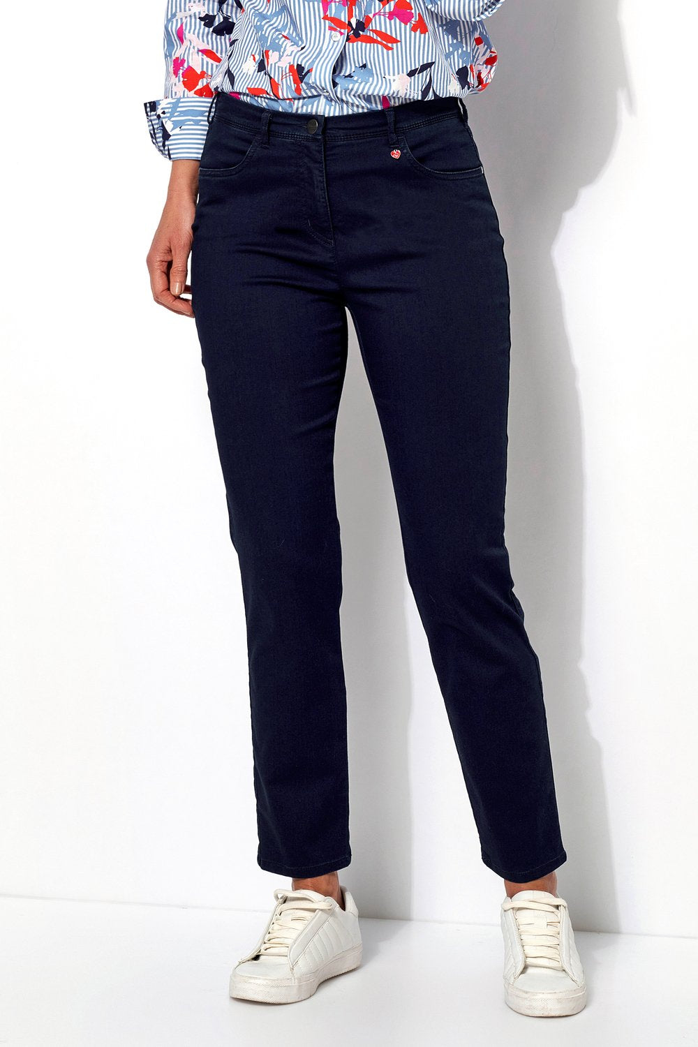 Enkelbroeken blauw TONI