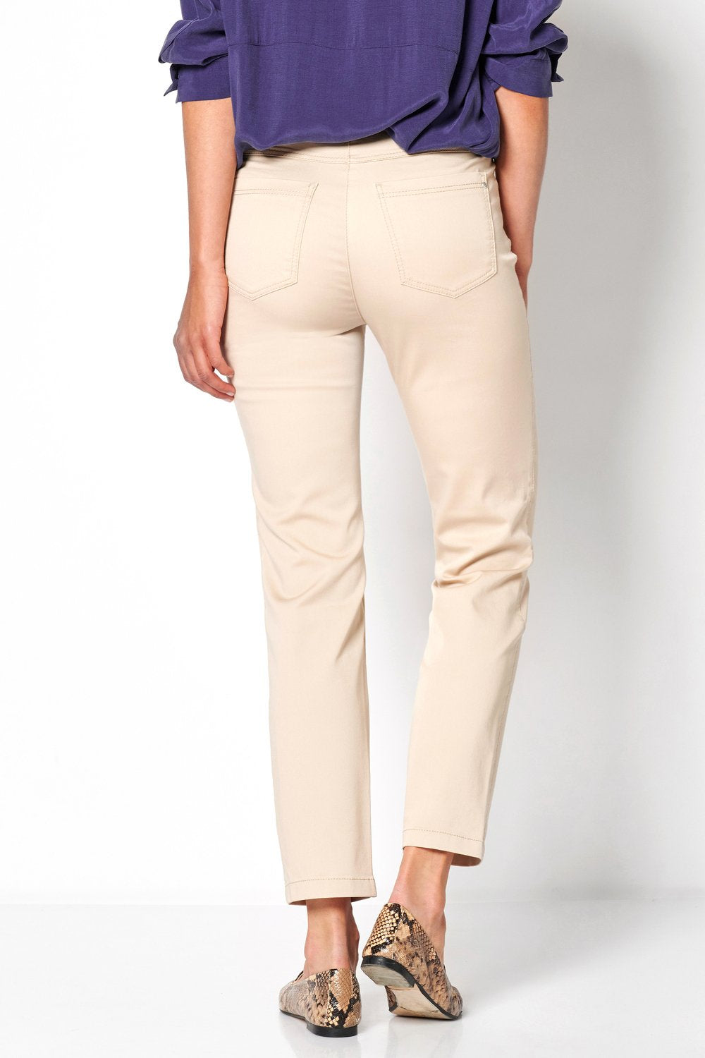 Enkelbroeken beige TONI