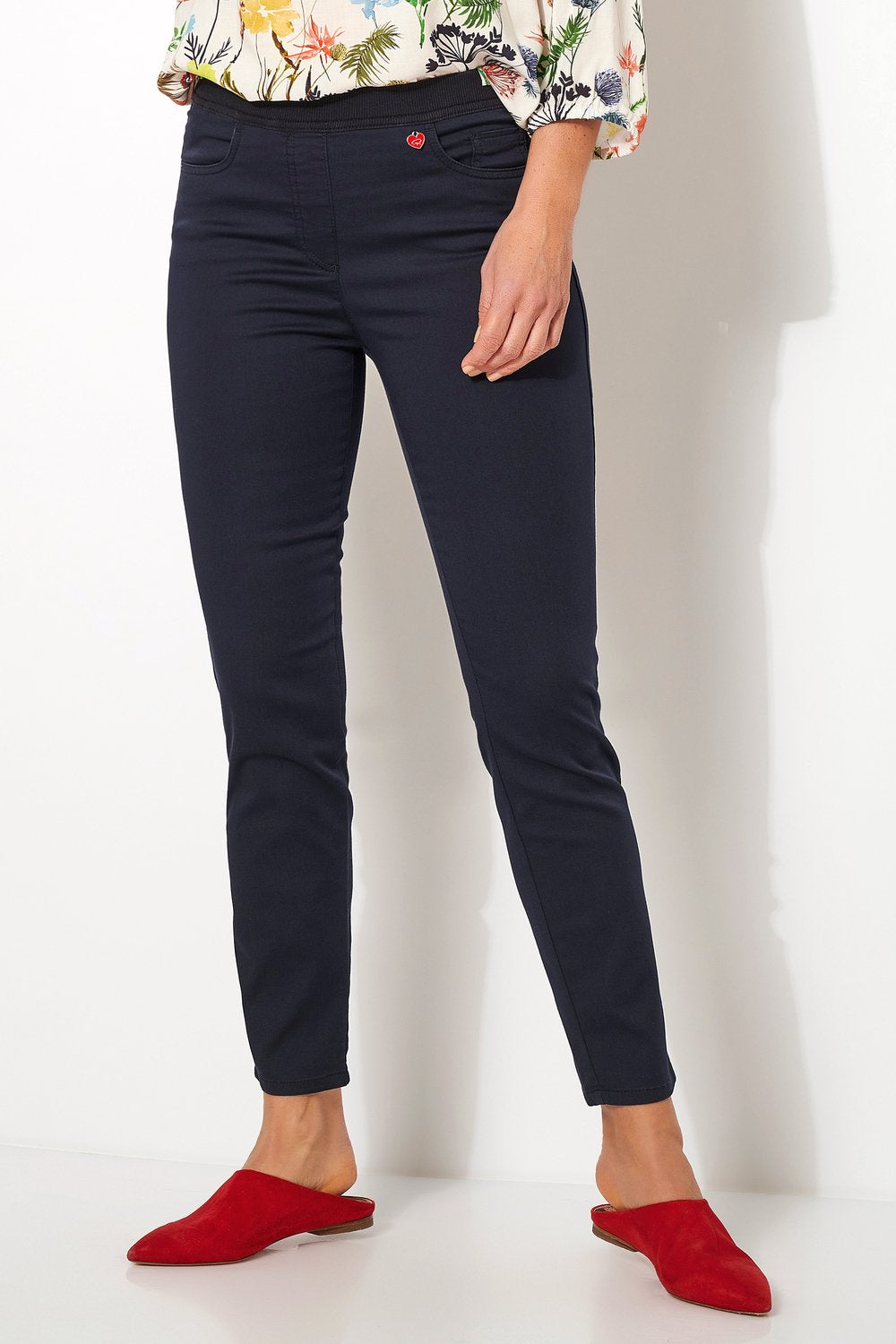 Enkelbroeken blauw TONI