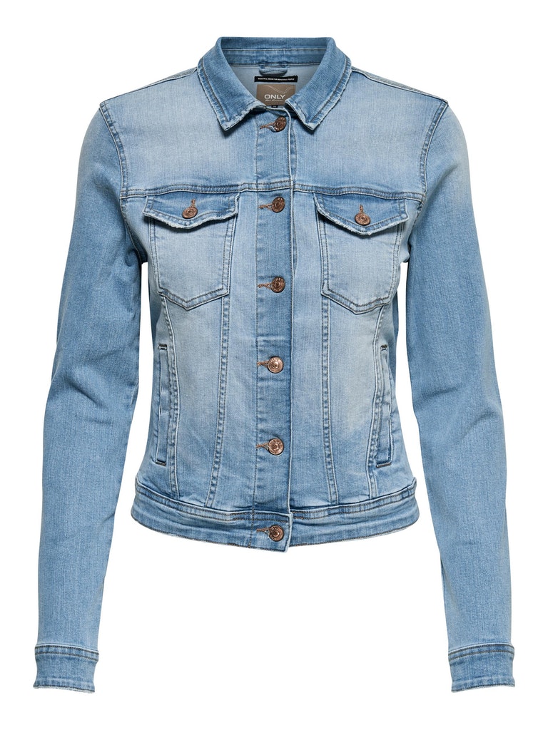 Jeansjassen blauw ONLY