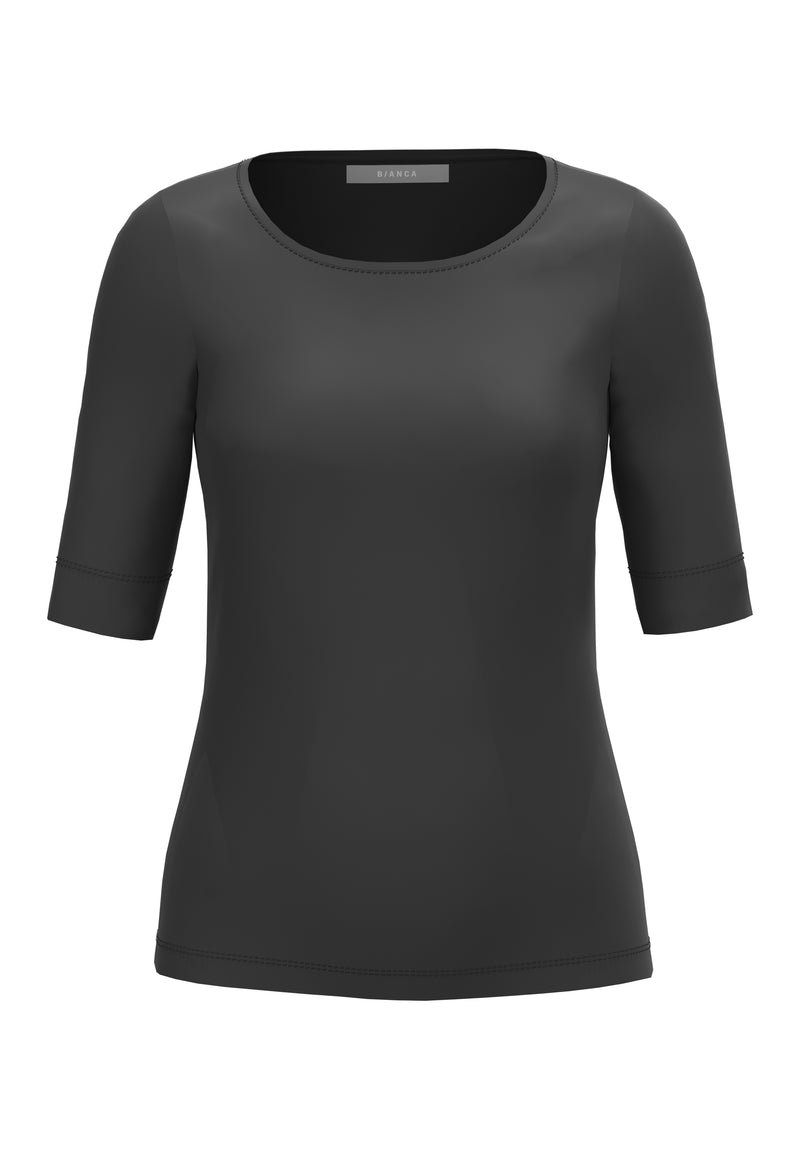 T-shirts korte mouw zwart Bianca