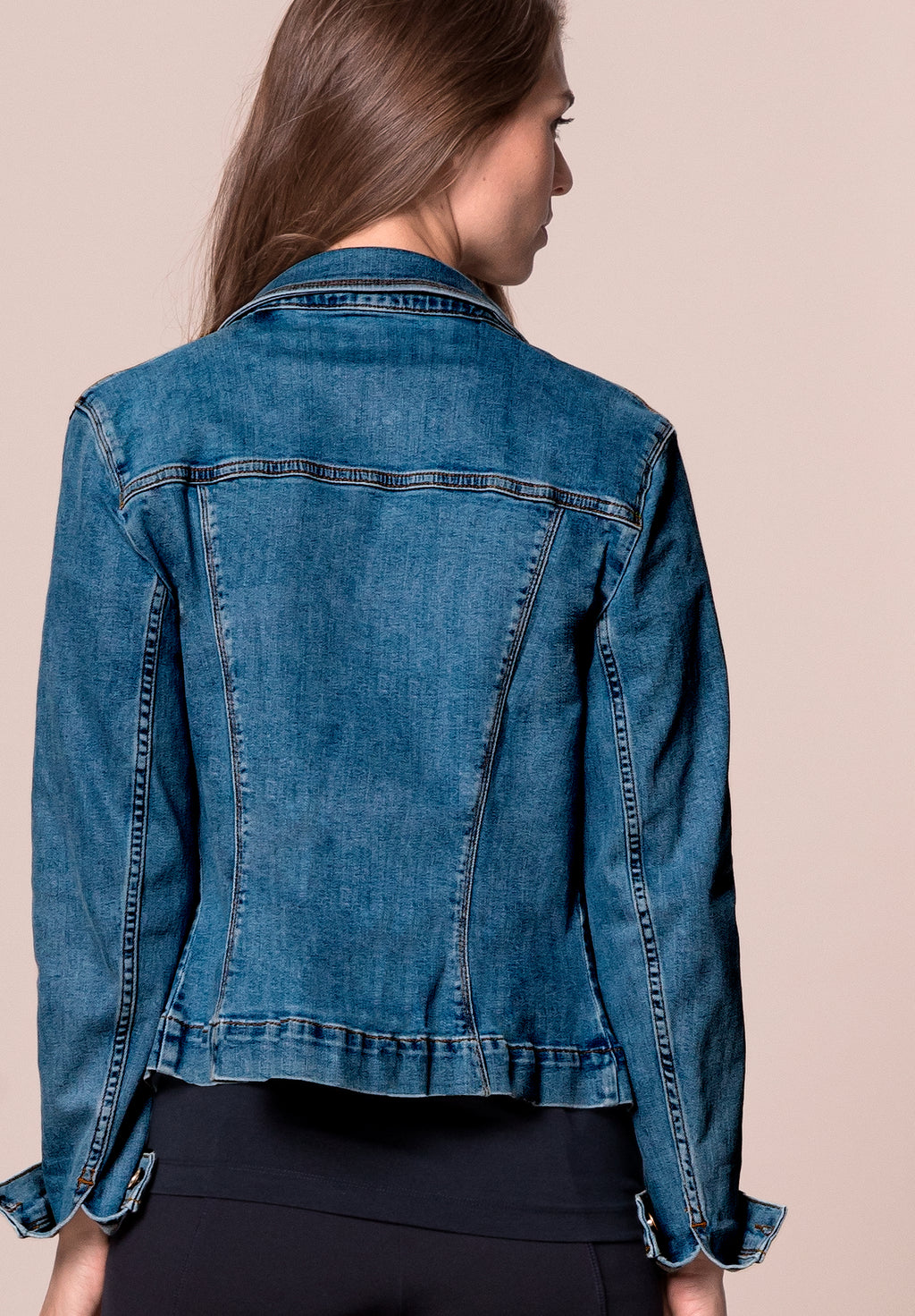 Jeansjassen blauw Bianca