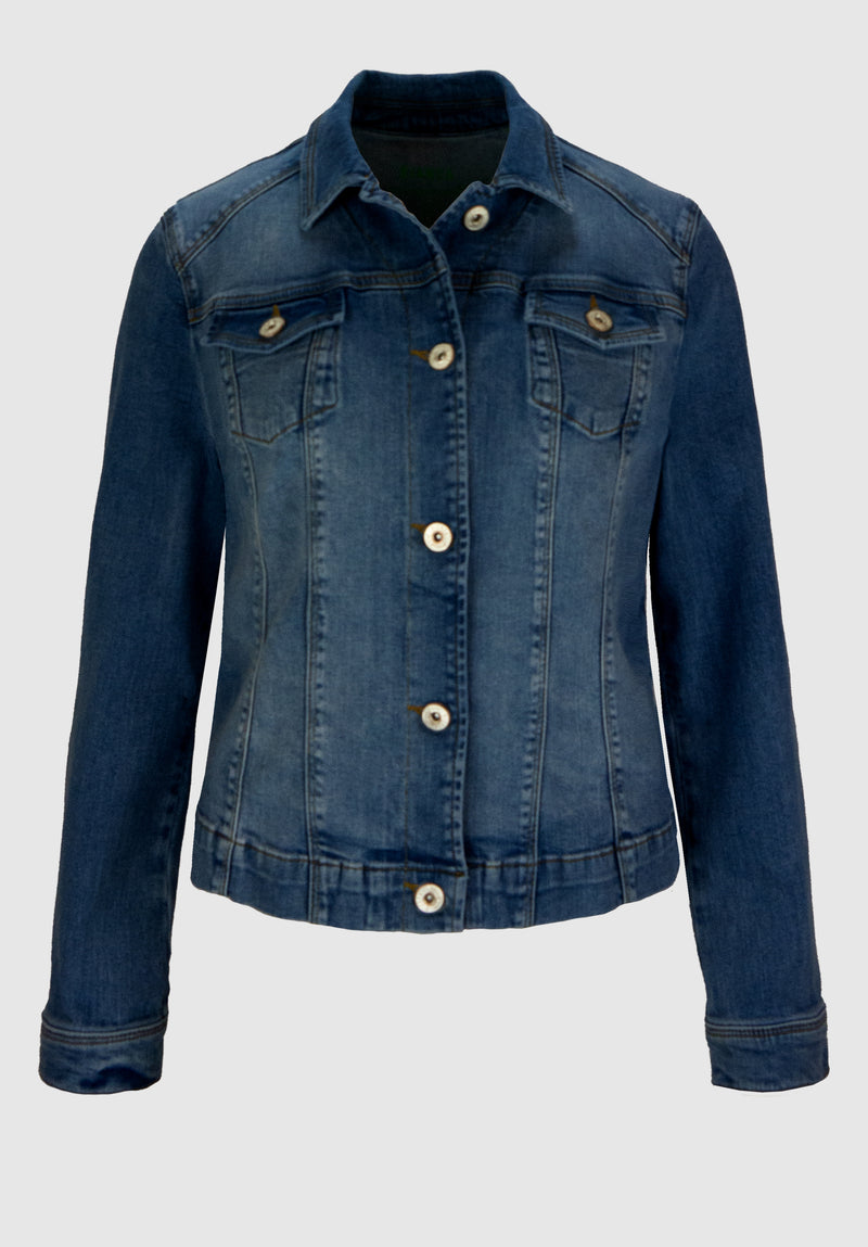 Jeansjassen blauw Bianca