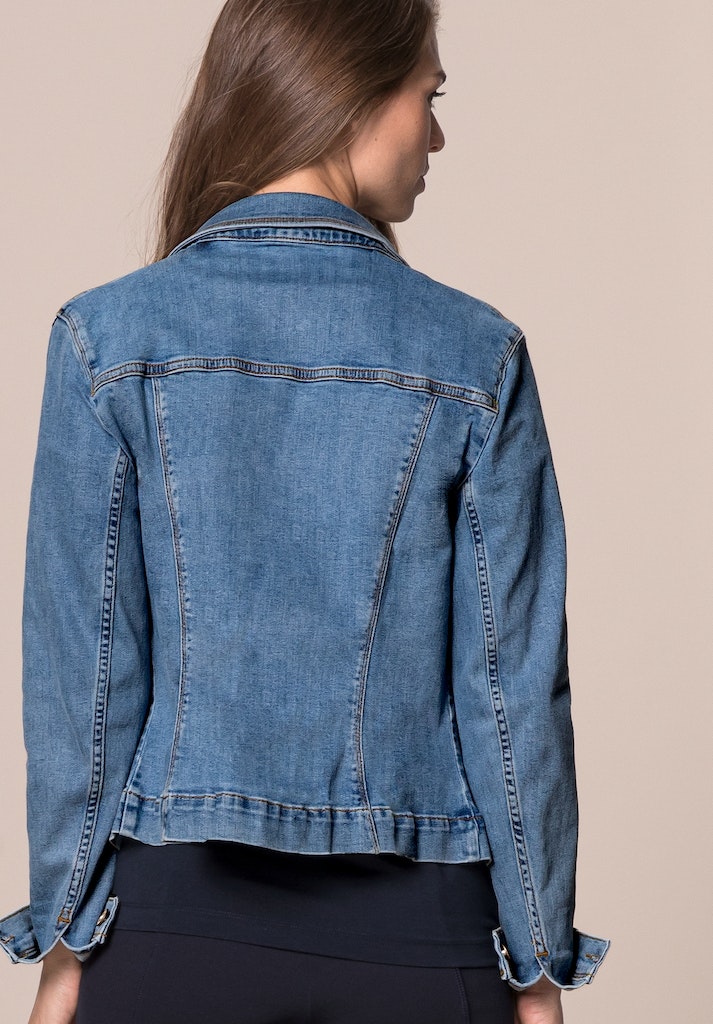 Jeansjassen blauw Bianca