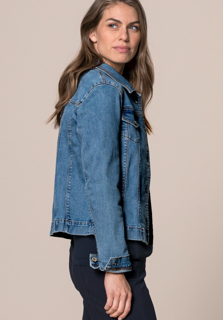 Jeansjassen blauw Bianca