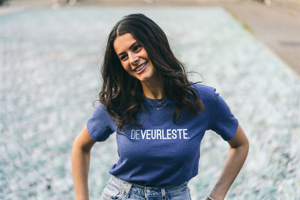T-shirts korte mouw blauw KLEIR.