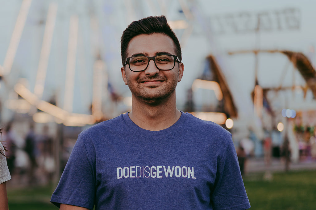 T-shirts korte mouw blauw KLEIR.