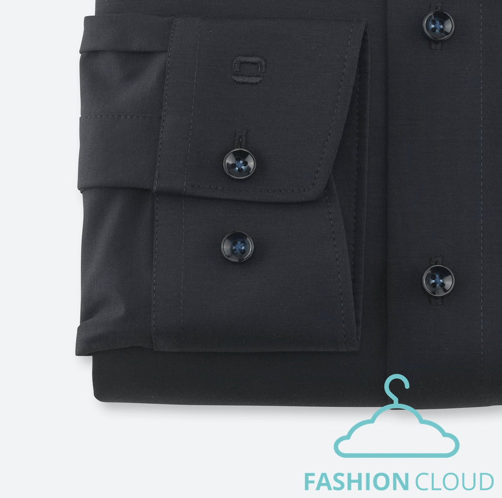 Hemden lange mouw navy OLYMP