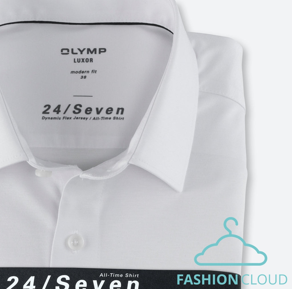 Hemden lange mouw wit OLYMP