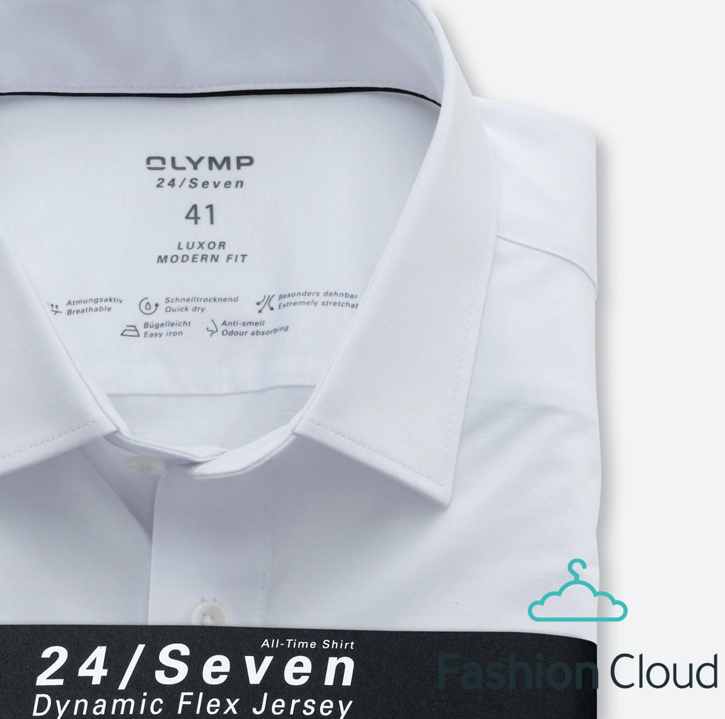 Hemden lange mouw wit OLYMP