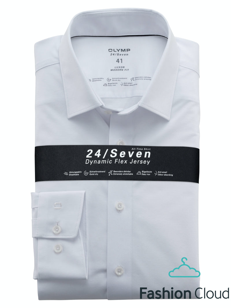 Hemden lange mouw wit OLYMP