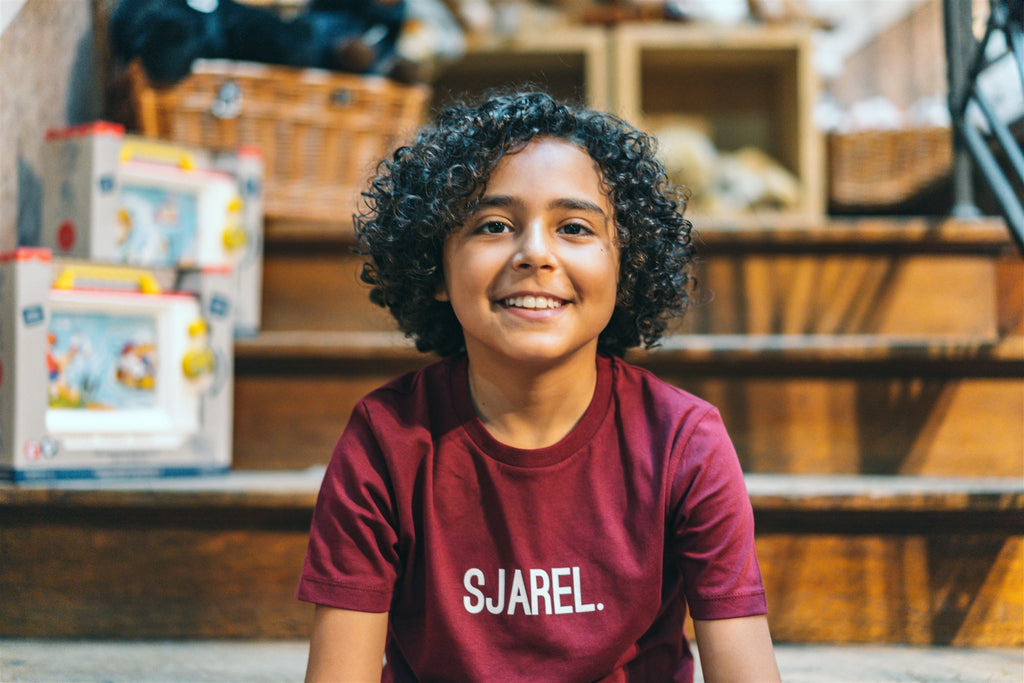 T-shirts korte mouw rood KLEIR.