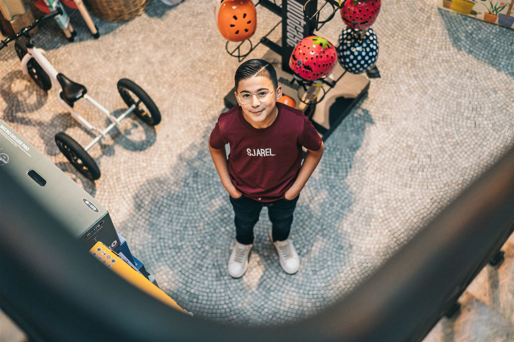 T-shirts korte mouw rood KLEIR.