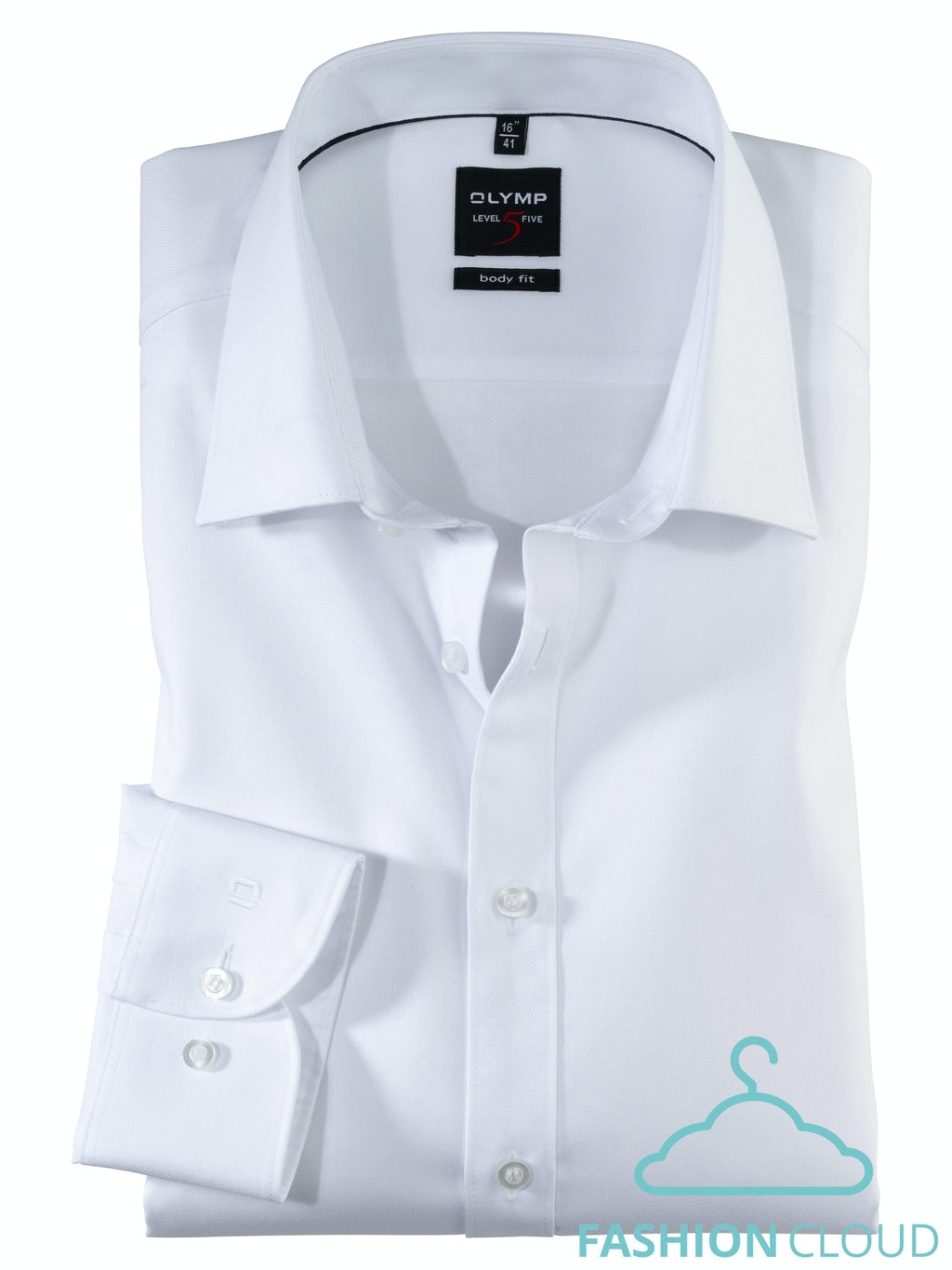 Hemden lange mouw wit OLYMP