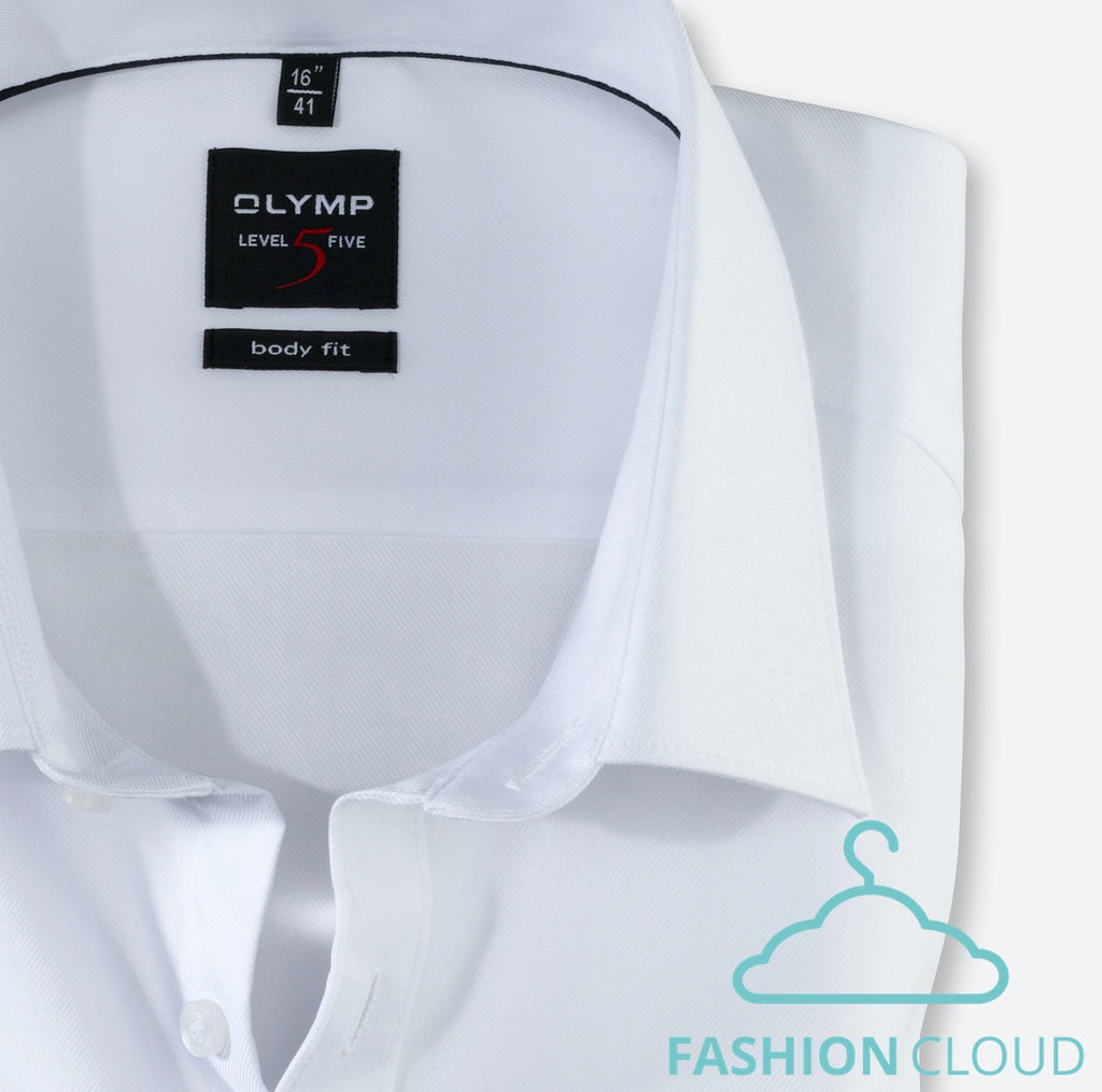Hemden lange mouw wit OLYMP