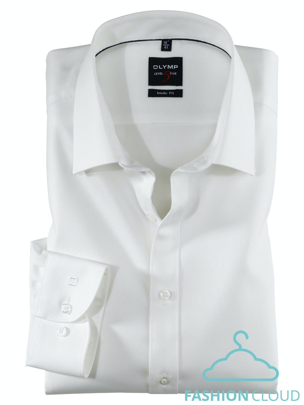 Hemden lange mouw wit OLYMP