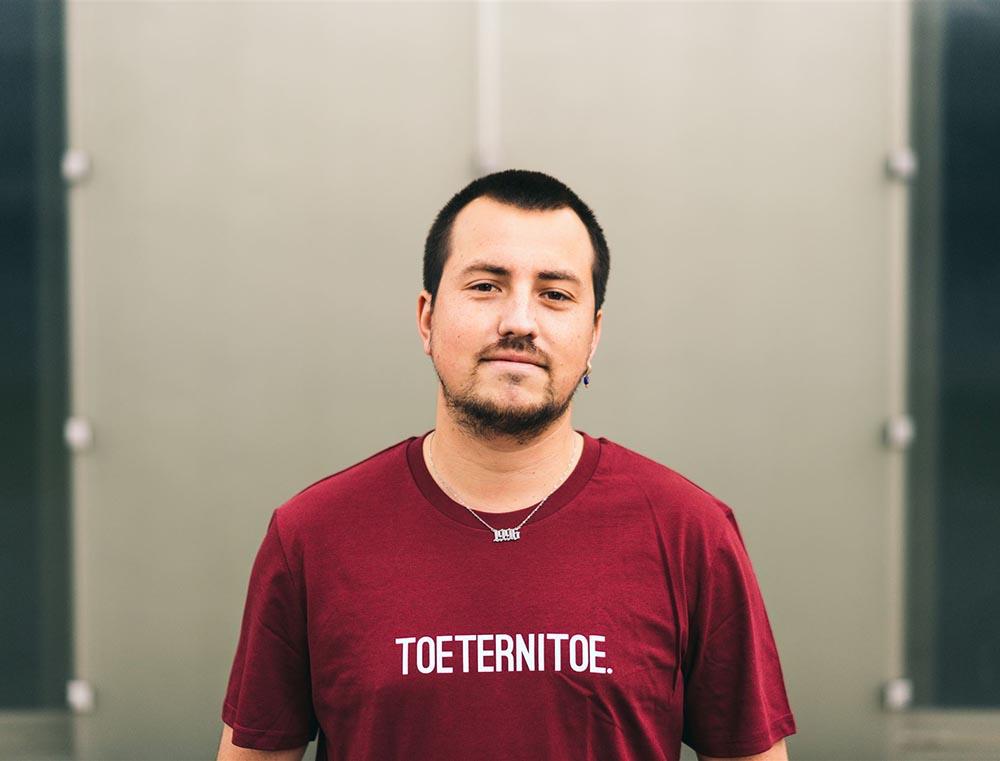 T-shirts korte mouw rood KLEIR.