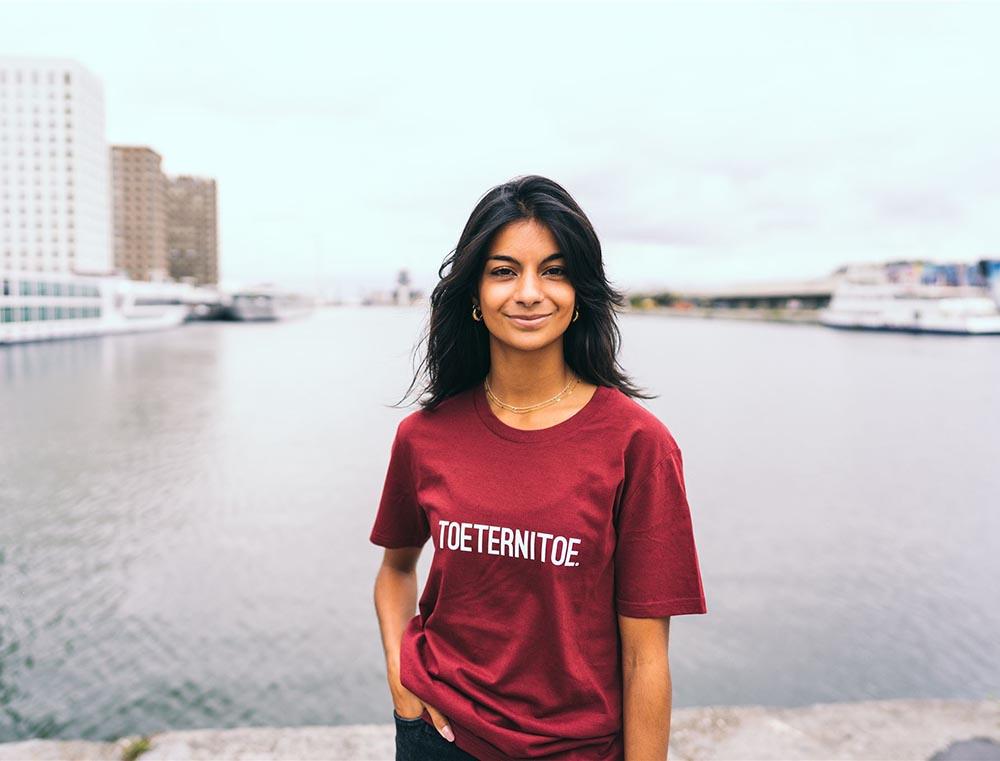 T-shirts korte mouw rood KLEIR.