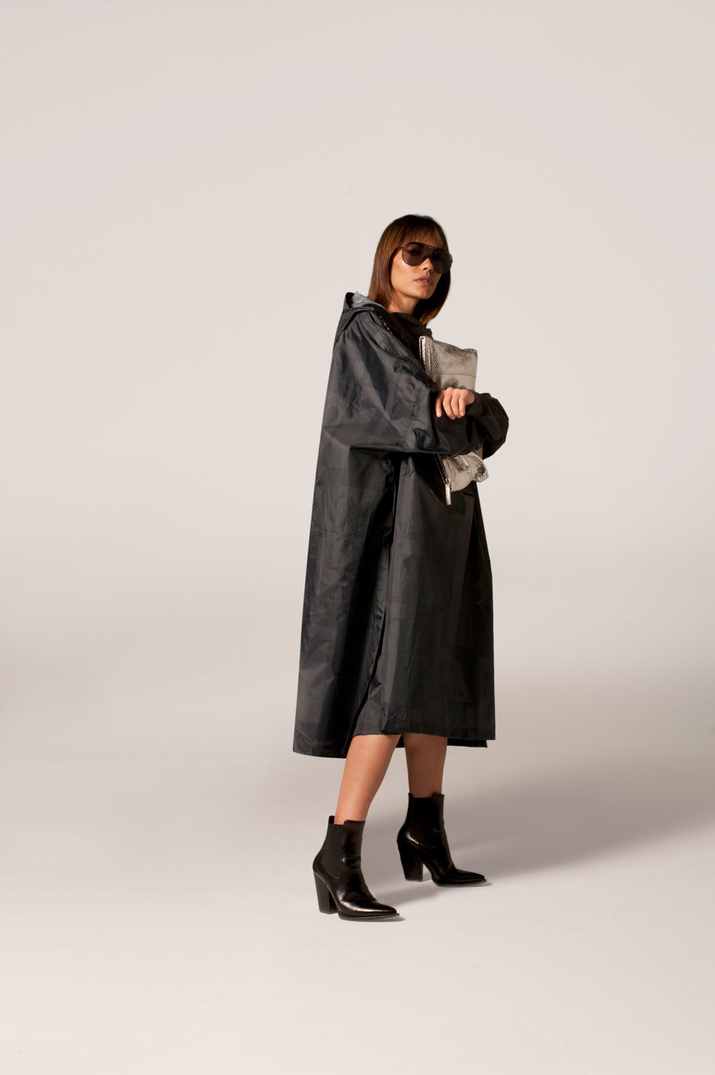 Poncho's zwart RAINKISS