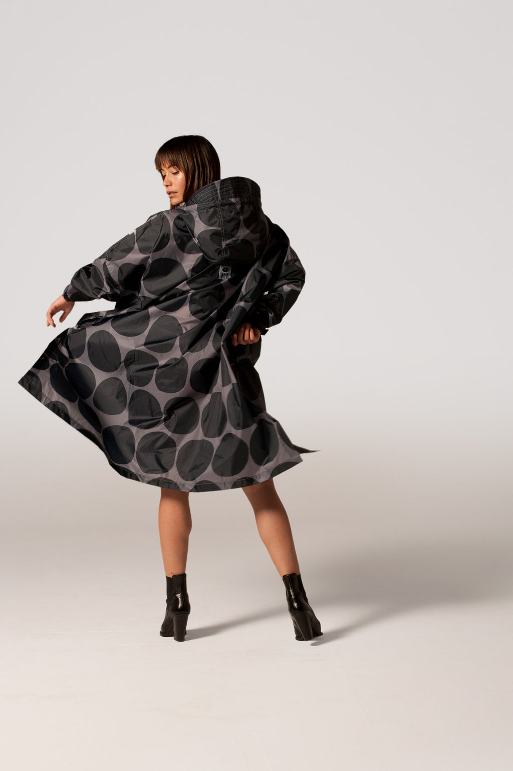 Poncho's zwart RAINKISS