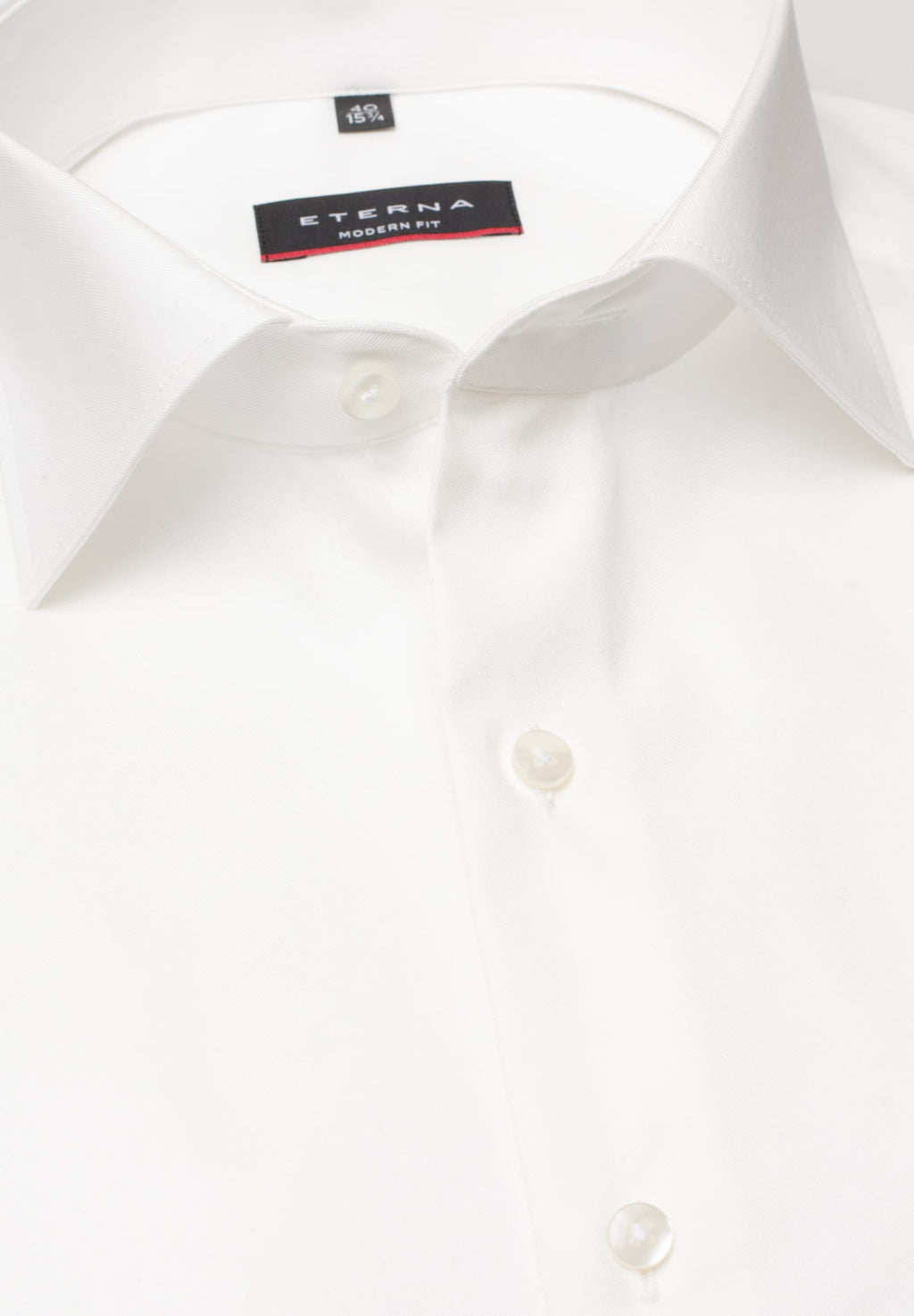Hemden lange mouw wit ETERNA