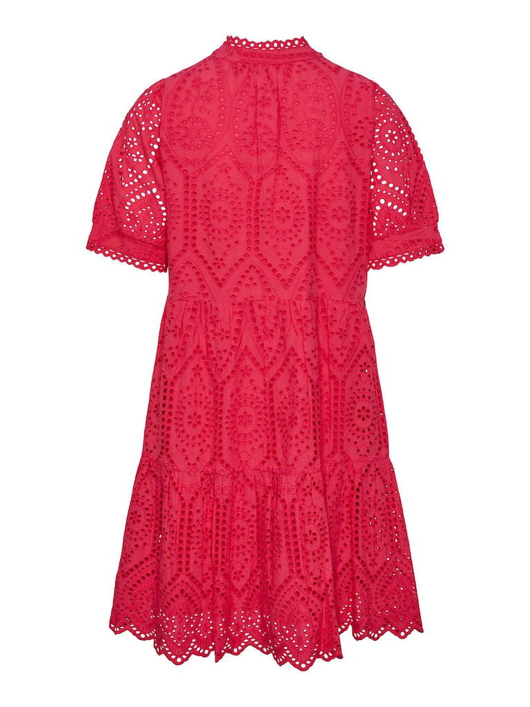 Jurken korte mouw roze Y.A.S