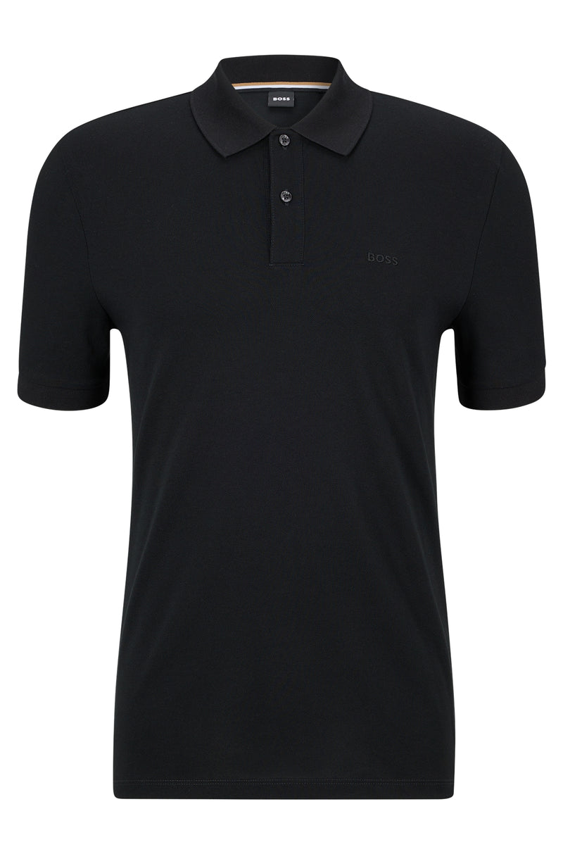 Polo's korte mouw zwart Boss Men Black