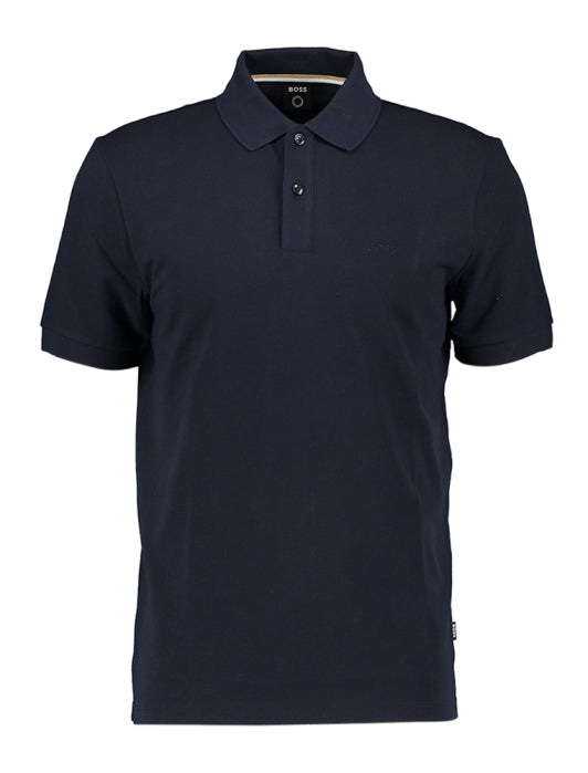 Polo's korte mouw blauw Boss Men Black