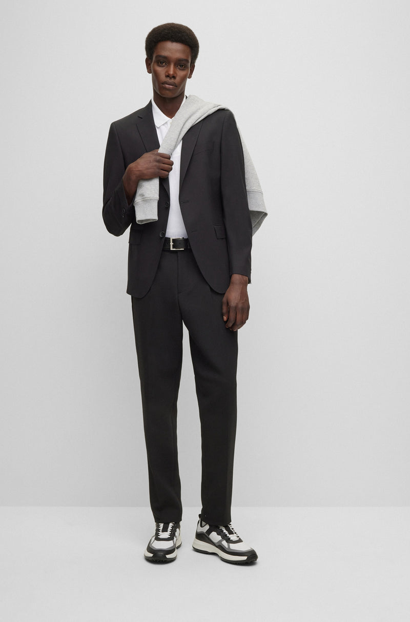 Polo's korte mouw wit Boss Men Black