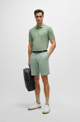 Polo's korte mouw groen Boss Men Black