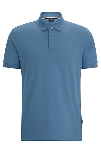 Polo's korte mouw blauw Boss Men Black