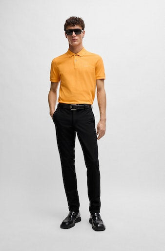 Polo's korte mouw oranje Boss Men Black