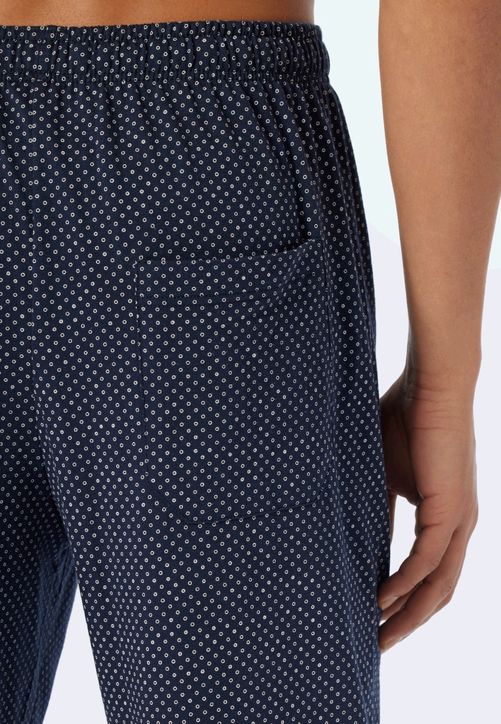 Pyjama's blauw SCHIESSER