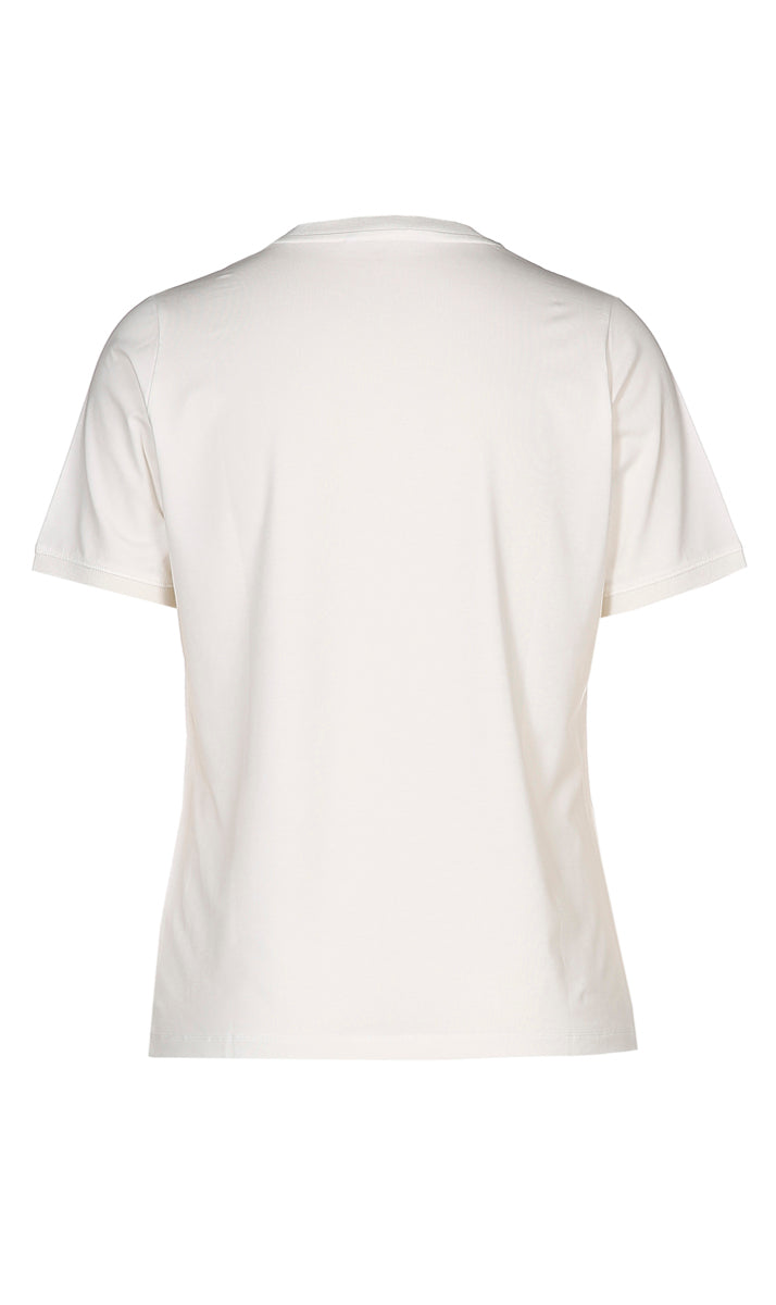 T-shirts korte mouw wit Xandres Gold