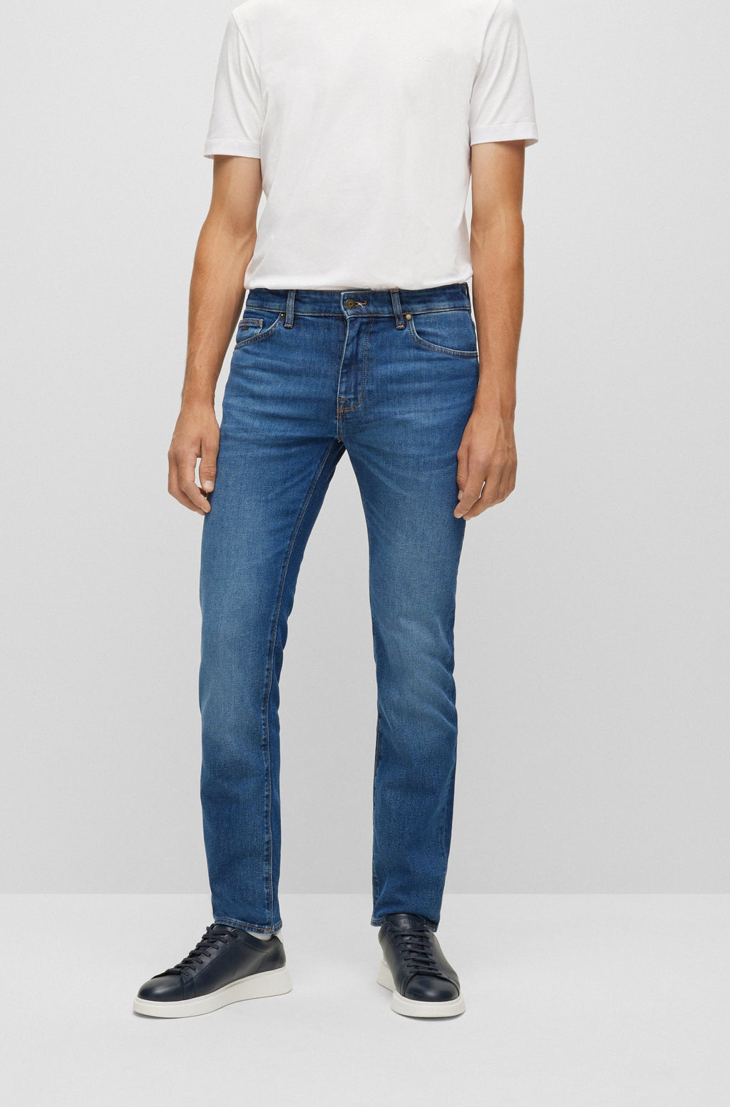 Jeans navy Boss Men Black