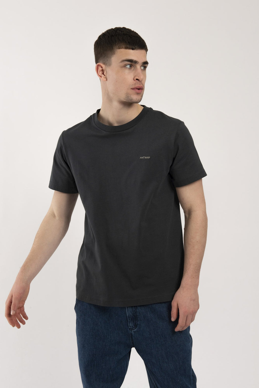 T-shirts korte mouw grijs ANTWRP