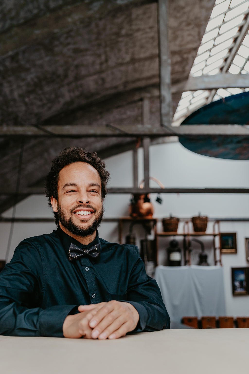 Strikken zwart Brainbows