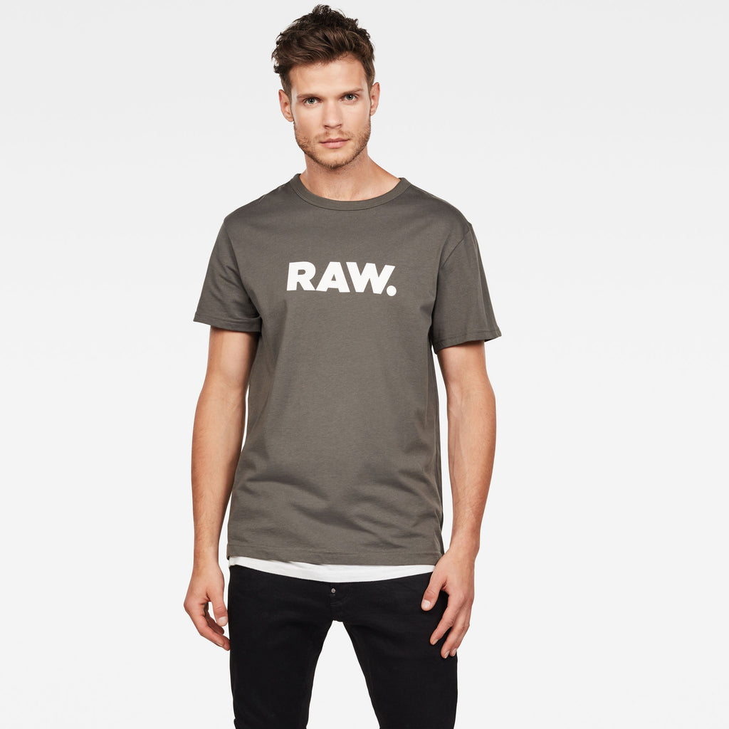 T-shirts korte mouw grijs G-Star Raw