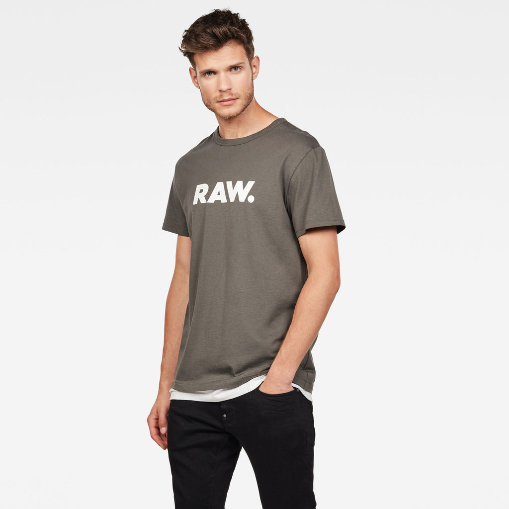 T-shirts korte mouw grijs G-Star Raw